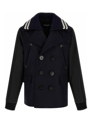 DSQUARED2: cappotti trench - Cappotto 'peacoat ibrido'