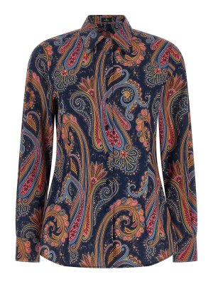ETRO: Camisas - Camisa - Azul