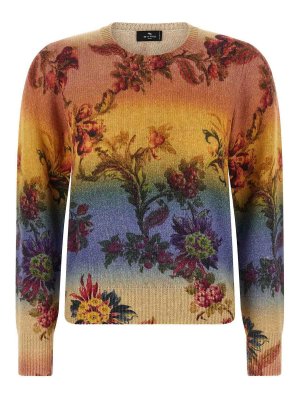 ETRO: Pull col rond - Pull Col Rond - Multicolore
