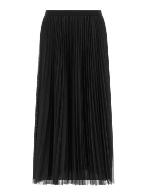 FABIANA FILIPPI: Knee length skirts & Midi - Tulle pleated skirt