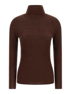 FABIANA FILIPPI: Turtlenecks & Polo necks - Ribbed turtleneck sweater