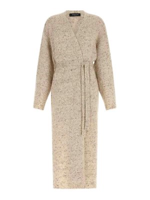 FABIANA FILIPPI: Cardigans - Cardigan - Beige
