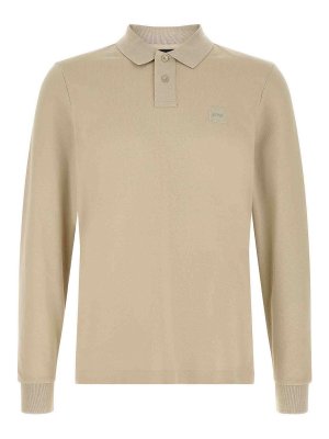 Hugo Boss: Poloshirts - Poloshirt - Beige