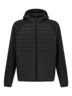 Hugo Boss: Sweatshirts & Sweaters - Two-material hoodie