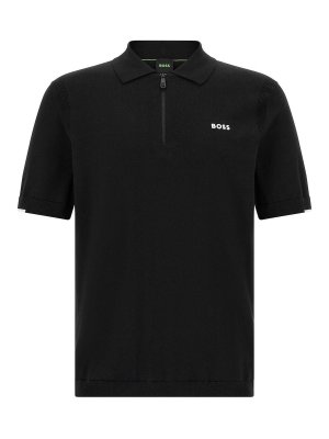 Hugo Boss: Poloshirts - Poloshirt - Schwarz