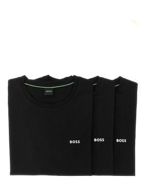 Hugo Boss: t-shirts - 3-pack logo t-shirt