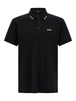 Hugo Boss: Poloshirts - Poloshirt - Schwarz
