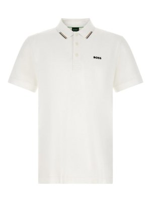 Hugo Boss: Poloshirts - Poloshirt - Weiß