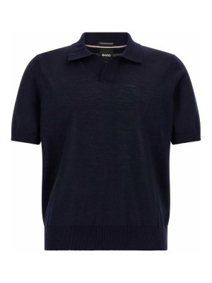 Hugo Boss: Poloshirts - Poloshirt - Blau