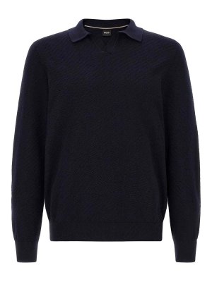 Hugo Boss: Poloshirts - Poloshirt - Blau