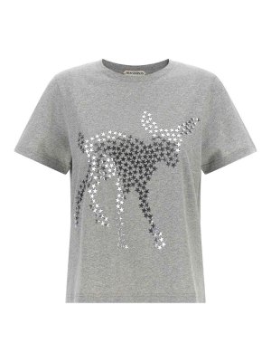 J.W. ANDERSON: t-shirts - animal stars' t-shirt