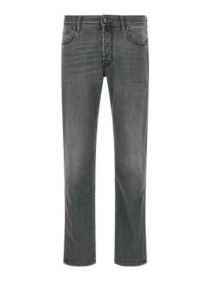 JACOB COHEN: Jeans Rectos - Vaqueros Rectos - Gris