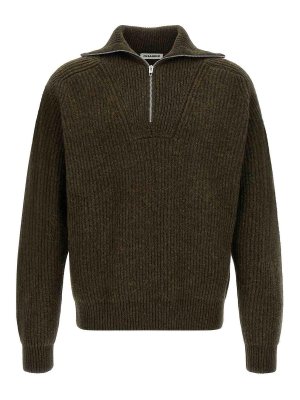 JIL SANDER: crew necks - Half-zip sweater