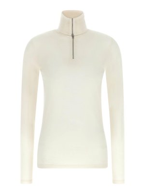 JIL SANDER: crew necks - Half-zip sweater