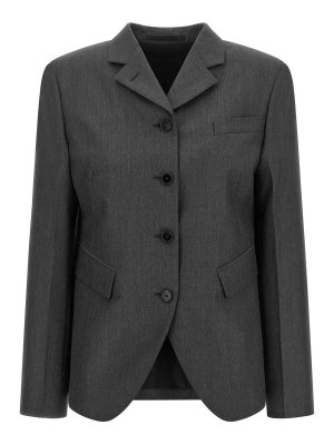 JIL SANDER: blazers - Single-breasted blazer