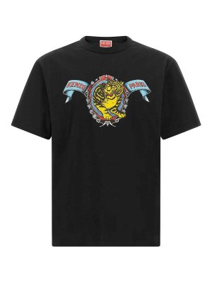 KENZO: t-shirts - kenzo jumping tiger' t-shirt