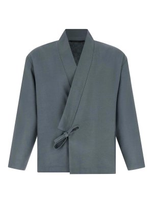KENZO: Blazer - Blazer - Gris
