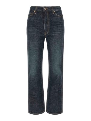 KHAITE: Schlagjeans - Schlagjeans - Blau