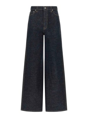 KHAITE: flared jeans - dane' jeans