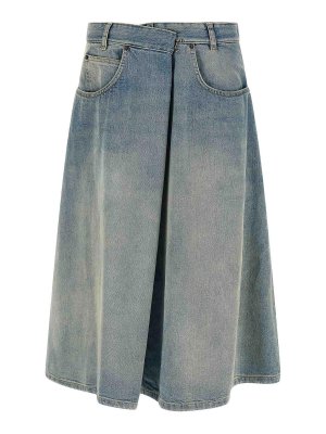 Maison Margiela: gonne al ginocchio  e longuette - Gonna a portafoglio