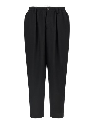 Marni: Casual Hosen - Casual Hose - Schwarz