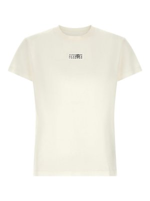 MM6 MAISON MARGIELA: t-shirt - T-shirt  con logo