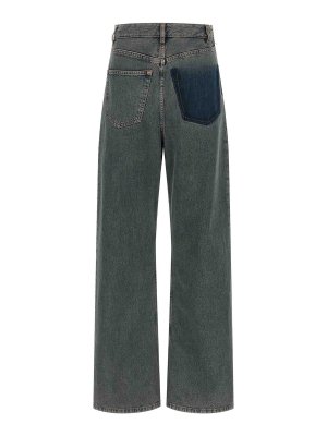 MM6 MAISON MARGIELA: Jeans Rectos - Vaqueros Rectos - Gris