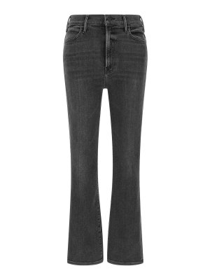 MOTHER: flared jeans - the hustler ankle' jeans
