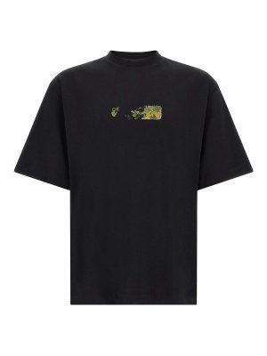 OFF-WHITE: t-shirts - spices arrow skate' t-shirt