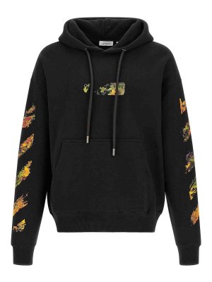 OFF-WHITE: Felpe e maglie - Felpa con cappuccio