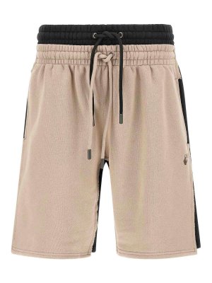 OFF-WHITE: Trousers Shorts - spices arrow overlap skate' bermuda shorts