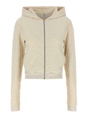 OFF-WHITE: スウェット＆セーター - スウェットシャツ/セーター - ベージュ