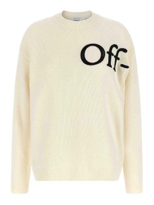 OFF-WHITE: クルーネック - クルーネック - 白
