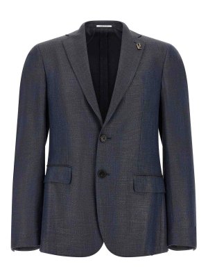 PAL ZILERI: Blazer - Blazer - Azul