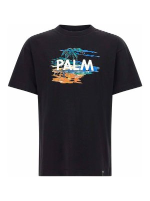 Palm Angels: t-shirts - Graphic print t-shirt
