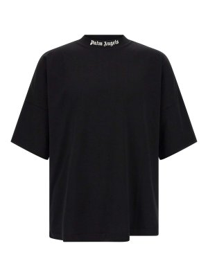 Palm Angels: t-shirts - Logo print t-shirt