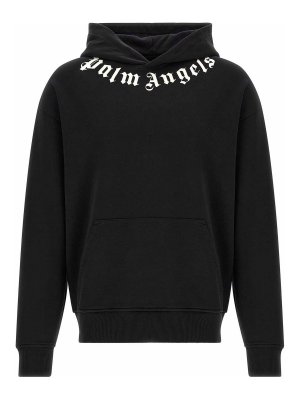 Palm Angels: Sweatshirts & Sweaters - Logo hoodie