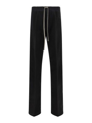 RICK OWENS: casual trousers - dietrich drawstring' pants