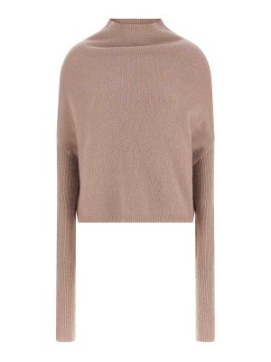 RICK OWENS: crew necks - ls crater' sweater