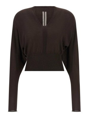 RICK OWENS: トップス＆タンクトップ - トップ/タンクトップ - ブラウン