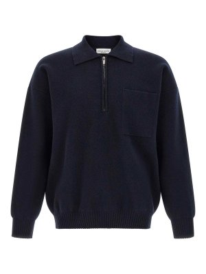 ROBERTO COLLINA: Poloshirts - Poloshirt - Blau