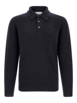 ROBERTO COLLINA: Poloshirts - Poloshirt - Blau