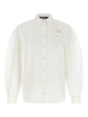 ROTATE Birger Christensen: Camisas - Camisa - Blanco