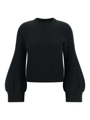 Sacai: Sweatshirts & Pulls - Sweat-Shirts - Noir