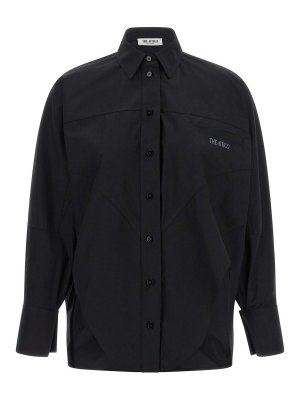 The Attico: shirts - Shaped hem shirt