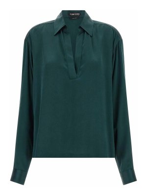 TOM FORD: Polos - Polo - Verde