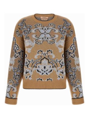 TWINSET: Pull col rond - Pull Col Rond - Marron