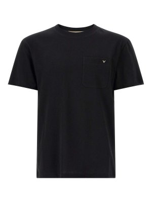 VALENTINO GARAVANI: Tシャツ - Tシャツ - 黒