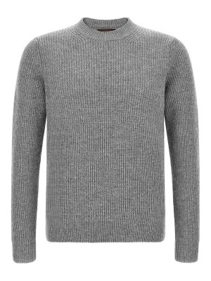 ZANONE: maglia collo rotondo - Maglia a coste