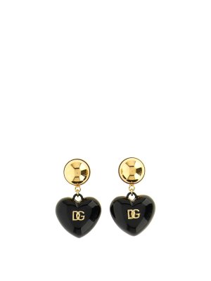 DOLCE & GABBANA: Pendientes - Pendientes - Negro